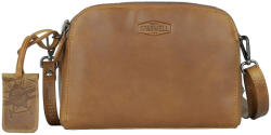 Sparwell Női bőr crossbody táska Sparwell Petra - konyak