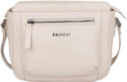 Bellicci Női bőr crossbody táska Bellicci Silene - bézs