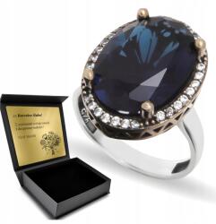 Ottomania 925 Ezüst Gyűrű Zafír Cirkóniákkal Női Ékszer Gravírozás (Dzień mamy kobiet urodziny imieniny) - allegro - 15 285 Ft