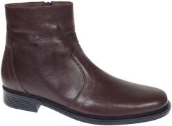 CIUCALETI Ghete barbati office elegante din piele naturala cu fermoar Maro TANCAM, marimea 45