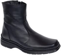 Lucianis Style Ghete barbati din piele naturala cu fermoar GKR4010N, marimea 42