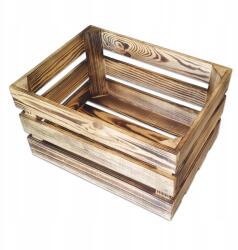  Fa Doboz, 40×30×23cm, napozó, impregnált, dekoratív (OPSK-W40H23)