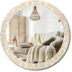  Fali tükör, 80cm, barokk minta, üveg keret, nyomott minta, 4mm vastag (010090550110300053978)