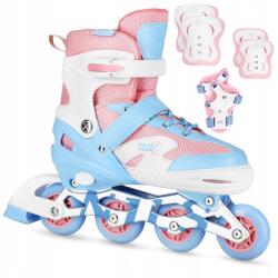 NILS Extreme Gyerek Görkorcsolya Gumi Gyerek Görkorcsolya Led Kerekek Protektorok (16-29-005)