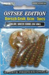 Spro 5 X Tőkehal Twister "green Crab"- 6cm Spro (4749 44)