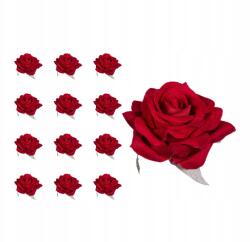 Dalia-RP X12 Db Rózsa Bársony Fej Kompozíció (sztuczne kwiaty do wyrobu kompozycje)