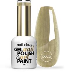 Clavier Gel Polish & Art Paint Golden Glow, 8ml