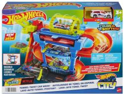 Mattel Игрален комплект Hot Wheels City - Автомивка с промяна на цвета (HTN80)