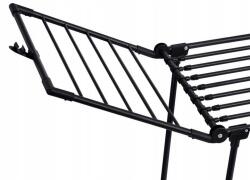 Promis Monza Összecsukható Ruhaszárító Állvány 26 x 60 x 11, 6 cm - Fekete Ruhaszárító