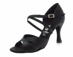 Artis női tánccipő - DL-8 fekete 6 cm Flare Méret: 37