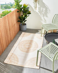 MAXISHOP Italia Collection Covor de exterior HUBLI Bej 80 x 150 cm (629752) Covor