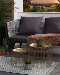 MAXISHOP Italia Collection Covor de exterior SIKAR Verde deschis 90 x 150 cm (471797) Covor
