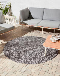 MAXISHOP Italia Collection Covor de exterior THRISSUR Gri o 160 cm (629581) Covor