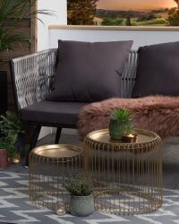 MAXISHOP Italia Collection Covor de exterior SIRSA Gri 90 x 180 cm (471806) Covor
