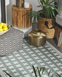 MAXISHOP Italia Collection Covor de exterior ROHTAK Verde deschis 90 x 180 cm (475630) Covor