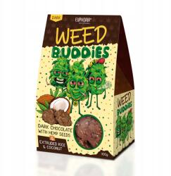 Euphoria Weed Buddies Sötét csokoládé kendermaggal (EUF-WBD100)