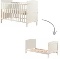 FreeON Patut transformabil bebe si junior FreeON Lory, 120x60 cm, alb, lemn de pin si MDF (49157)