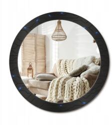  Függő tükör, 80cm, Futurisztikus absztrakt, üveg, Prismalumino (010090550110300053938)