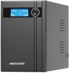 Hikvision DS-UPS2000/GER szünetmentes tápegység (UPS), 2000 VA/1200 W, 2 db beépített akkumulátor 12V/9Ah, 4 db Schuko(DIN), LCD kijelzős (HK-DS-UPS2000-GER)