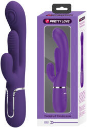 Pretty Love Twinkled Tenderness Shania multifunkciós nyuszis G-pont vibrátor - lila