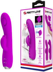 Pretty Love Regina csiklókaros vibrátor szívófejjel - 12 funkció, szilikon