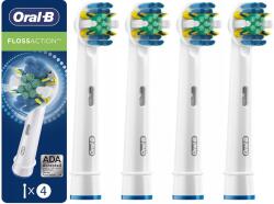 Oral-B 4X 100% Eredeti Oral-b Floss Action Fogkefefej Elektromos Fogkeféhez (Oral-B Braun FlossAction)