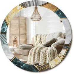  Kerek fali tükör, 80cm, Márvány stílus (010090550110300020897)