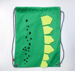 home&you Hátizsák, papucszsák fiúknak, dinoszaurusz, zöld, poliészter (59938-zie-wor)