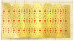 Indiana Holografikus Fólia Nyomtatott Csillámok Gyártásához WTP-No. 802 15x7cm F24 (802-15X7-RD-F24)