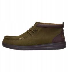 Hey Dude HeyDude Férfi Magasszárú Mokaszin Cipők Bebújós Félcipők Wally Mid Grip Vin 41 (68271#212M99V)