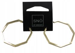  Snö of Sweden Paus Big Oval Ear Plein Fülbevaló (978-7600257)