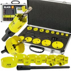 Black Tools Professzionális Bimetál Furatkészlet 17EL Fúrás Bi-metal 17db (21002)