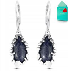 promette Kairó éjszaka fülbevaló ékszer kairó éjszaka kő ezüst 925 gyönyörű (Kolczyki noc kairu biżuteria z nocą kairu)