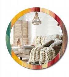  Modern Loft függő tükör, nyomott mintával, XXL 100cm, absztrakt kép (010090550130300072608)