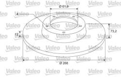 VALEO Disc frana VALEO COATED 675409 (675409)