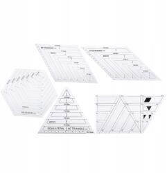 Vonalzó Patchworkhöz És Quiltinghez 5DB (1216200061711)