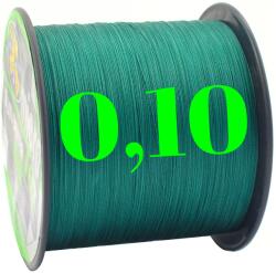 Zsinór X4 Micro Tex 0, 10 mm 7, 20 kg méterenként 1 db= 50 m Green (MTG-010)