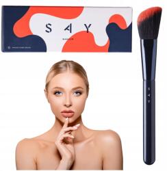 SAY Szintetikus vágott pirosító ecset puha sörték Say MakeUp