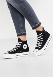 Converse női magas szárú fekete platform tornacipő lift hi 560845C 38 (560845C)