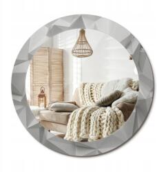  Függő tükör, 70cm, Absztrakt fehér kristály (010090550100300030905)