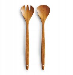Zeller 2 db-os bambusz saláta evőeszköz készlet (23576)
