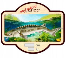 Perfekt Hűtőmágnes Perfekt 3D Hatás Ajándék Horgásznak Tokhal Rekordom (MNLP-JESIOTR)