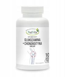NatVita Glükozamin Kondroitin 2: 1 Kollagén Ízületek 100 Kapszula 750mg NatVita (14483 100K)