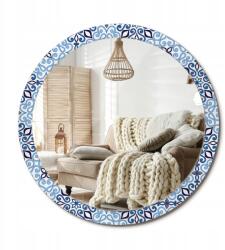  Függő tükör, 100cm, Kék arab mintás, nyomott minta, XXL (010090550130300020935)