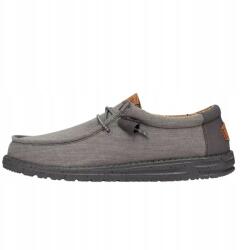 Hey Dude HeyDude Férfi Mokaszin Cipők Bebújós Félcipők Wally Washed Canvas 43 (40296-025)
