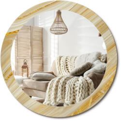  Nyomott mintás tükör fürdőszoba hálószoba nappali fi 80 cm Absztrakt minta (010090550110300053855)