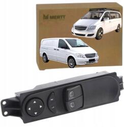 Mertt Mercedes Vito Viano W639 2003-2014 Bal Oldali Visszapillantó Tükör Ablakemelő Kapcsoló Panel