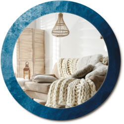 Kerek dekoratív fali tükör otthoni irodába fi 70 cm Absztrakt művészet (010090550100300053947)