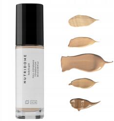 Nutridome Fluid Alapozó Archoz jól fedő Nutridome könnyű 03 Nude glicerinnel (matujący trwały beż cera tłusta mieszana mask)