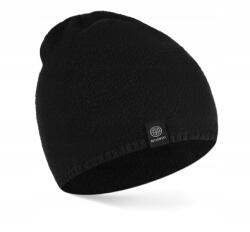 Betlewski klasszikus női gyapjú sapka beanie univerzális meleg tél (BCD-BK-12 CZARNY)